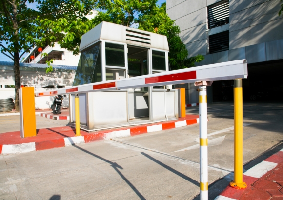 Automatic Gate Barrier Parking sign Building Entrance access security system